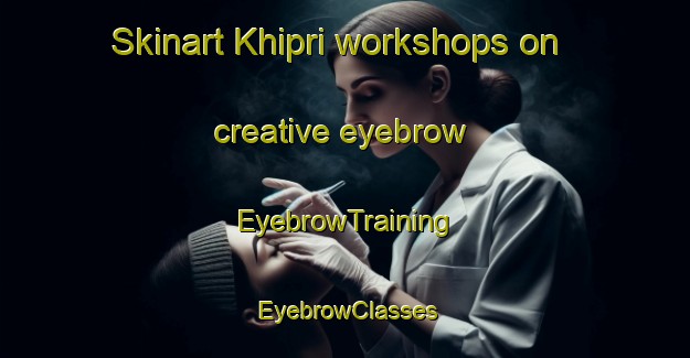 Skinart Khipri workshops on creative eyebrow | EyebrowTraining | EyebrowClasses | SkinartTraining-Pakistan