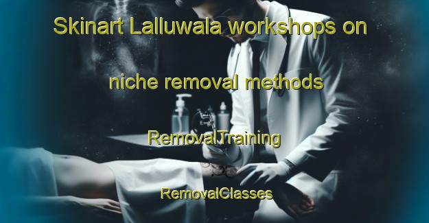 Skinart Lalluwala workshops on niche removal methods | RemovalTraining | RemovalClasses | SkinartTraining-Pakistan