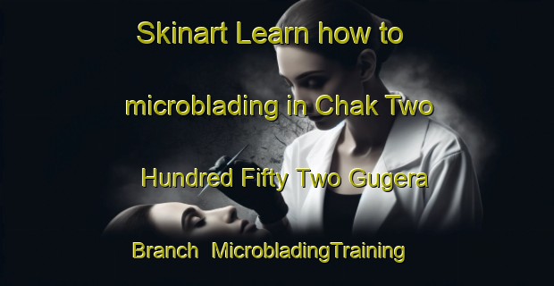 Skinart Learn how to microblading in Chak Two Hundred Fifty Two Gugera Branch | MicrobladingTraining | MicrobladingClasses | SkinartTraining-Pakistan