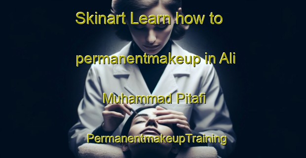 Skinart Learn how to permanentmakeup in Ali Muhammad Pitafi | PermanentmakeupTraining | PermanentmakeupClasses | SkinartTraining-Pakistan