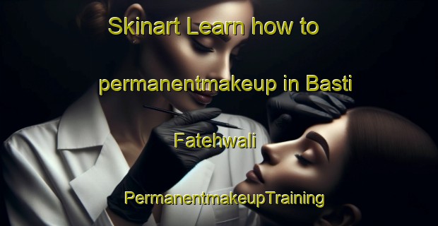 Skinart Learn how to permanentmakeup in Basti Fatehwali | PermanentmakeupTraining | PermanentmakeupClasses | SkinartTraining-Pakistan