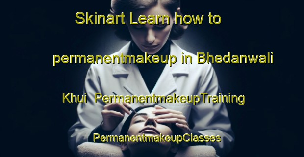 Skinart Learn how to permanentmakeup in Bhedanwali Khui | PermanentmakeupTraining | PermanentmakeupClasses | SkinartTraining-Pakistan