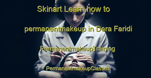 Skinart Learn how to permanentmakeup in Dera Faridi | PermanentmakeupTraining | PermanentmakeupClasses | SkinartTraining-Pakistan