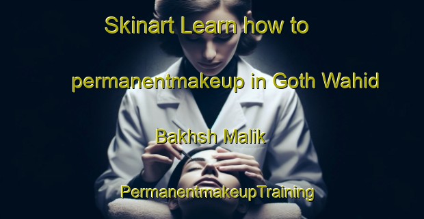 Skinart Learn how to permanentmakeup in Goth Wahid Bakhsh Malik | PermanentmakeupTraining | PermanentmakeupClasses | SkinartTraining-Pakistan