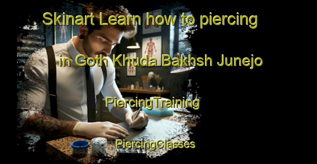 Skinart Learn how to piercing in Goth Khuda Bakhsh Junejo | PiercingTraining | PiercingClasses | SkinartTraining-Pakistan