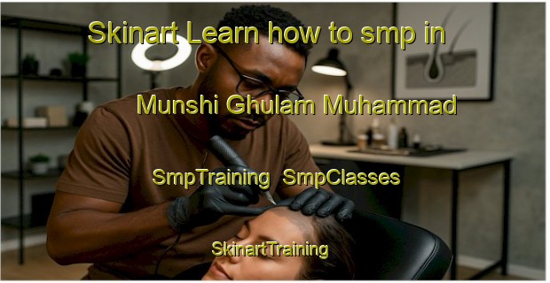 Skinart Learn how to smp in Munshi Ghulam Muhammad | SmpTraining | SmpClasses | SkinartTraining-Pakistan