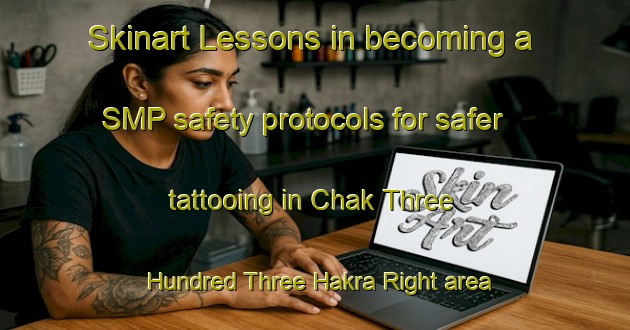 Skinart Lessons in becoming a SMP safety protocols for safer tattooing in Chak Three Hundred Three Hakra Right area | SmpTraining | SmpClasses | SkinartTraining-Pakistan