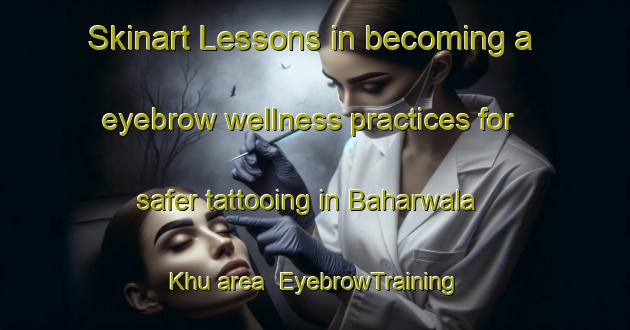 Skinart Lessons in becoming a eyebrow wellness practices for safer tattooing in Baharwala Khu area | EyebrowTraining | EyebrowClasses | SkinartTraining-Pakistan