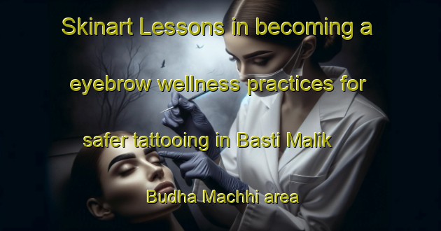 Skinart Lessons in becoming a eyebrow wellness practices for safer tattooing in Basti Malik Budha Machhi area | EyebrowTraining | EyebrowClasses | SkinartTraining-Pakistan