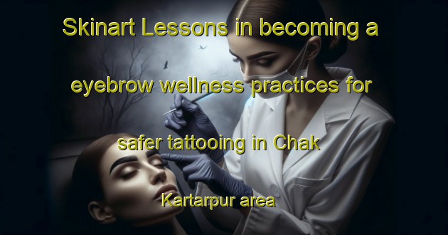 Skinart Lessons in becoming a eyebrow wellness practices for safer tattooing in Chak Kartarpur area | EyebrowTraining | EyebrowClasses | SkinartTraining-Pakistan