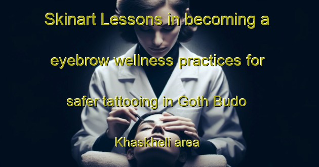 Skinart Lessons in becoming a eyebrow wellness practices for safer tattooing in Goth Budo Khaskheli area | EyebrowTraining | EyebrowClasses | SkinartTraining-Pakistan