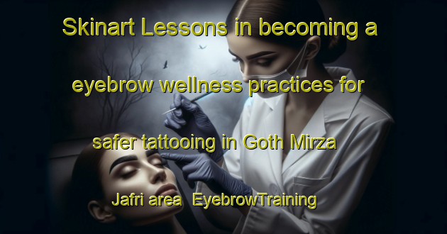 Skinart Lessons in becoming a eyebrow wellness practices for safer tattooing in Goth Mirza Jafri area | EyebrowTraining | EyebrowClasses | SkinartTraining-Pakistan