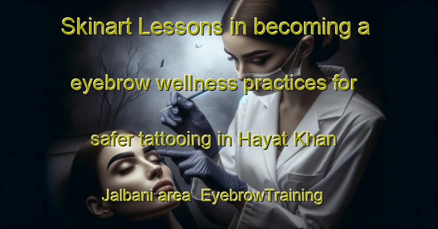 Skinart Lessons in becoming a eyebrow wellness practices for safer tattooing in Hayat Khan Jalbani area | EyebrowTraining | EyebrowClasses | SkinartTraining-Pakistan