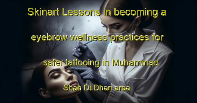 Skinart Lessons in becoming a eyebrow wellness practices for safer tattooing in Muhammad Shah Di Dhari area | EyebrowTraining | EyebrowClasses | SkinartTraining-Pakistan