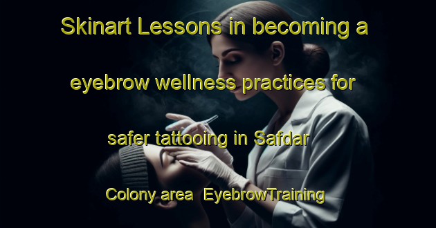 Skinart Lessons in becoming a eyebrow wellness practices for safer tattooing in Safdar Colony area | EyebrowTraining | EyebrowClasses | SkinartTraining-Pakistan