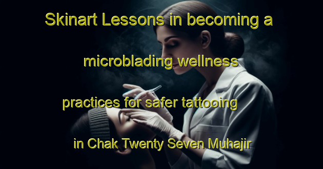 Skinart Lessons in becoming a microblading wellness practices for safer tattooing in Chak Twenty Seven Muhajir Branch area | MicrobladingTraining | MicrobladingClasses | SkinartTraining-Pakistan
