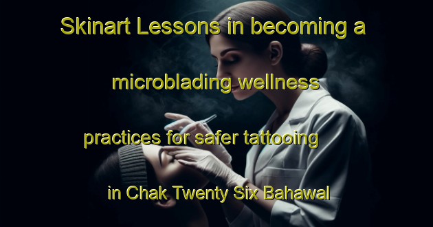 Skinart Lessons in becoming a microblading wellness practices for safer tattooing in Chak Twenty Six Bahawal Canal area | MicrobladingTraining | MicrobladingClasses | SkinartTraining-Pakistan