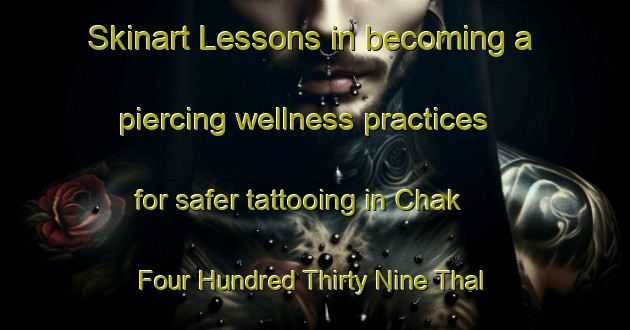Skinart Lessons in becoming a piercing wellness practices for safer tattooing in Chak Four Hundred Thirty Nine Thal Development Authority area | PiercingTraining | PiercingClasses | SkinartTraining-Pakistan