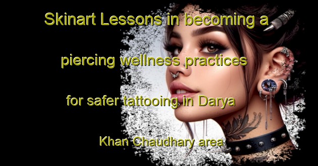 Skinart Lessons in becoming a piercing wellness practices for safer tattooing in Darya Khan Chaudhary area | PiercingTraining | PiercingClasses | SkinartTraining-Pakistan