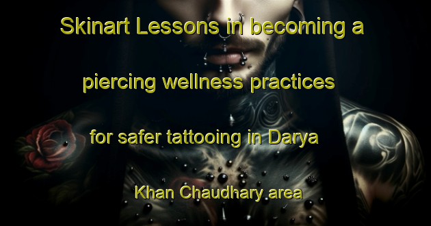 Skinart Lessons in becoming a piercing wellness practices for safer tattooing in Darya Khan Chaudhary area | PiercingTraining | PiercingClasses | SkinartTraining-Pakistan