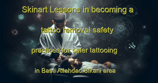 Skinart Lessons in becoming a tattoo removal safety practices for safer tattooing in Basti Allahdad Sikani area | RemovalTraining | RemovalClasses | SkinartTraining-Pakistan