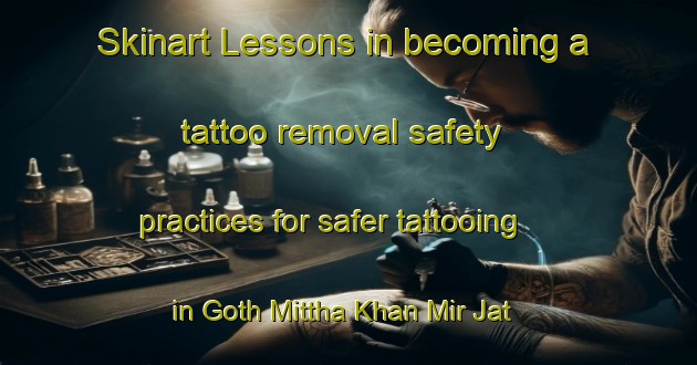 Skinart Lessons in becoming a tattoo removal safety practices for safer tattooing in Goth Mittha Khan Mir Jat area | RemovalTraining | RemovalClasses | SkinartTraining-Pakistan