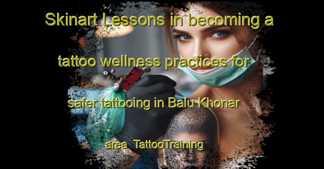 Skinart Lessons in becoming a tattoo wellness practices for safer tattooing in Balu Khonar area | TattooTraining | TattooClasses | SkinartTraining-Pakistan