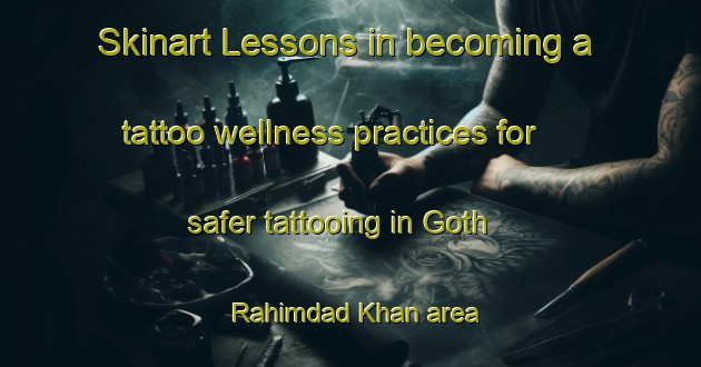 Skinart Lessons in becoming a tattoo wellness practices for safer tattooing in Goth Rahimdad Khan area | TattooTraining | TattooClasses | SkinartTraining-Pakistan