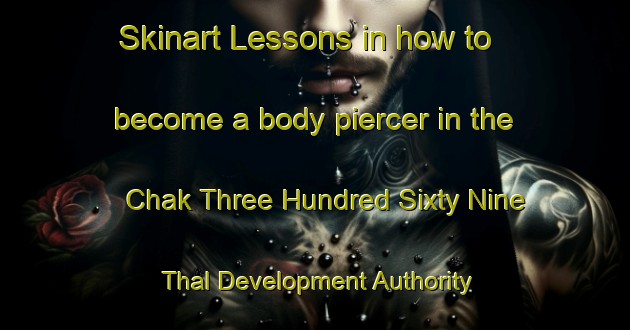 Skinart Lessons in how to become a body piercer in the Chak Three Hundred Sixty Nine Thal Development Authority area | PiercingTraining | PiercingClasses | SkinartTraining-Pakistan