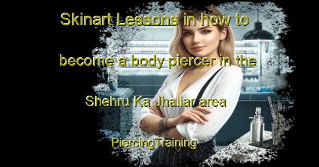 Skinart Lessons in how to become a body piercer in the Shehru Ka Jhallar area | PiercingTraining | PiercingClasses | SkinartTraining-Pakistan