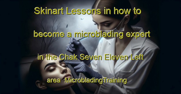Skinart Lessons in how to become a microblading expert in the Chak Seven Eleven Left area | MicrobladingTraining | MicrobladingClasses | SkinartTraining-Pakistan