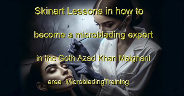Skinart Lessons in how to become a microblading expert in the Goth Azad Khan Malghani area | MicrobladingTraining | MicrobladingClasses | SkinartTraining-Pakistan