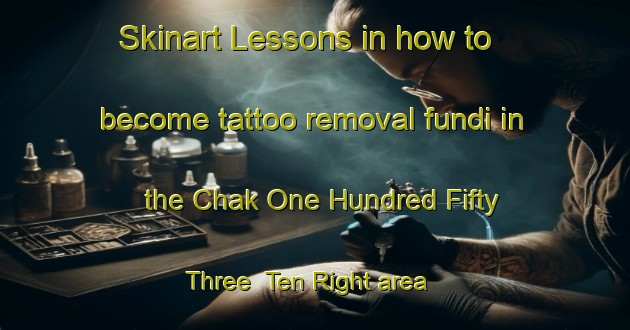 Skinart Lessons in how to become tattoo removal fundi in the Chak One Hundred Fifty Three  Ten Right area | RemovalTraining | RemovalClasses | SkinartTraining-Pakistan