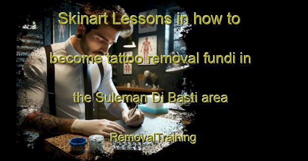 Skinart Lessons in how to become tattoo removal fundi in the Suleman Di Basti area | RemovalTraining | RemovalClasses | SkinartTraining-Pakistan