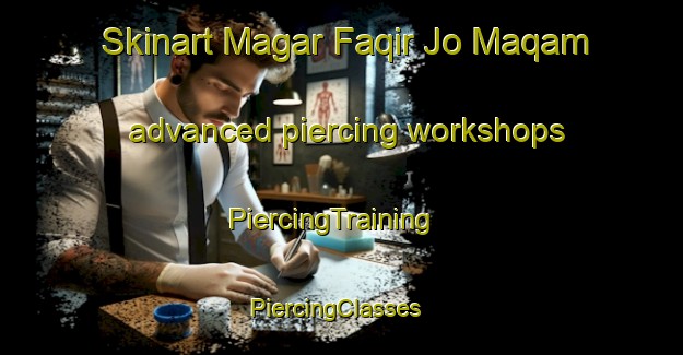 Skinart Magar Faqir Jo Maqam advanced piercing workshops | PiercingTraining | PiercingClasses | SkinartTraining-Pakistan