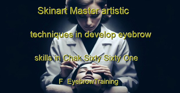 Skinart Master artistic techniques in develop eyebrow skills in Chak Sixty Sixty One F | EyebrowTraining | EyebrowClasses | SkinartTraining-Pakistan