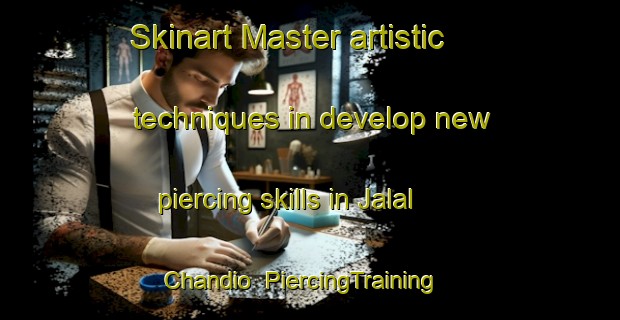 Skinart Master artistic techniques in develop new piercing skills in Jalal Chandio | PiercingTraining | PiercingClasses | SkinartTraining-Pakistan