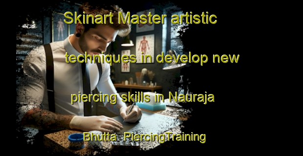 Skinart Master artistic techniques in develop new piercing skills in Nauraja Bhutta | PiercingTraining | PiercingClasses | SkinartTraining-Pakistan