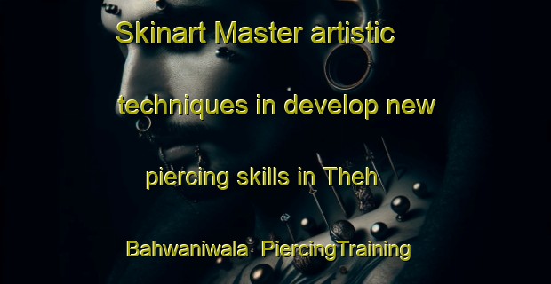 Skinart Master artistic techniques in develop new piercing skills in Theh Bahwaniwala | PiercingTraining | PiercingClasses | SkinartTraining-Pakistan