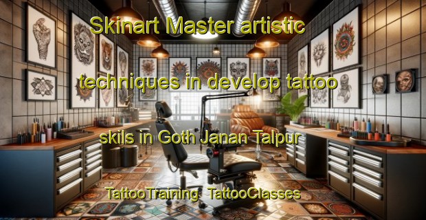 Skinart Master artistic techniques in develop tattoo skils in Goth Janan Talpur | TattooTraining | TattooClasses | SkinartTraining-Pakistan