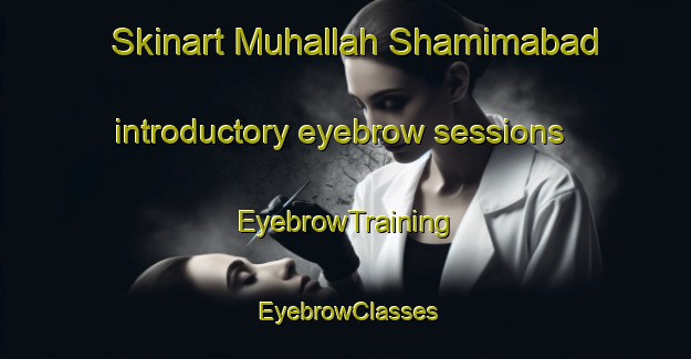 Skinart Muhallah Shamimabad introductory eyebrow sessions | EyebrowTraining | EyebrowClasses | SkinartTraining-Pakistan
