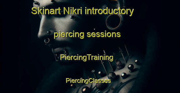 Skinart Nikri introductory piercing sessions | PiercingTraining | PiercingClasses | SkinartTraining-Pakistan