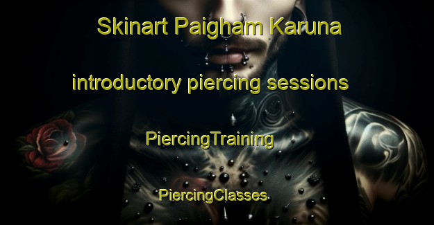 Skinart Paigham Karuna introductory piercing sessions | PiercingTraining | PiercingClasses | SkinartTraining-Pakistan