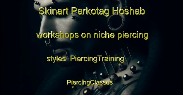 Skinart Parkotag Hoshab workshops on niche piercing styles | PiercingTraining | PiercingClasses | SkinartTraining-Pakistan