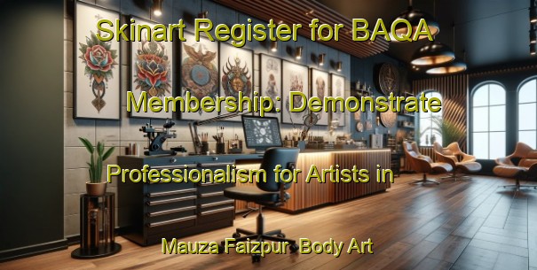 Skinart Register for BAQA Membership: Demonstrate Professionalism for Artists in Mauza Faizpur | Body Art Qualification Authority | BAQA-Pakistan