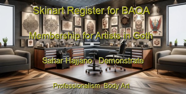 Skinart Register for BAQA Membership for Artists in Goth Sahar Hajjano - Demonstrate Professionalism | Body Art Qualification Authority | BAQA-Pakistan