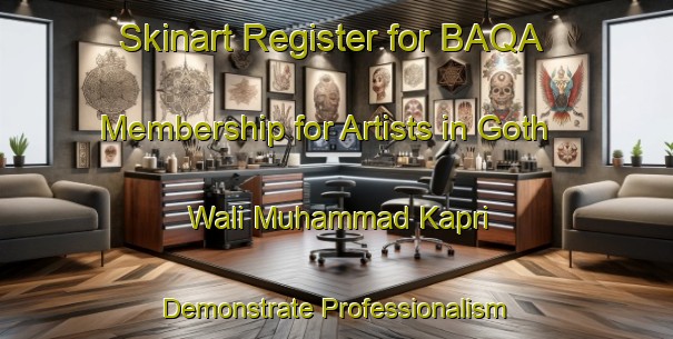 Skinart Register for BAQA Membership for Artists in Goth Wali Muhammad Kapri - Demonstrate Professionalism | Body Art Qualification Authority | BAQA-Pakistan