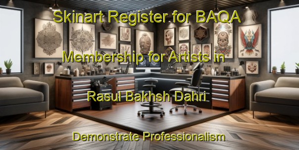 Skinart Register for BAQA Membership for Artists in Rasul Bakhsh Dahri - Demonstrate Professionalism | Body Art Qualification Authority | BAQA-Pakistan