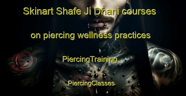 Skinart Shafe Ji Dhani courses on piercing wellness practices | PiercingTraining | PiercingClasses | SkinartTraining-Pakistan