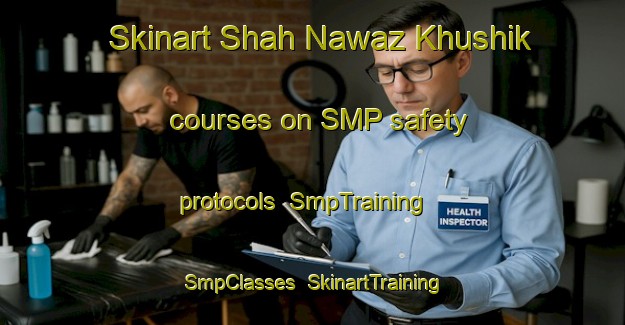 Skinart Shah Nawaz Khushik courses on SMP safety protocols | SmpTraining | SmpClasses | SkinartTraining-Pakistan